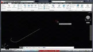 AutoCAD sweep komutu