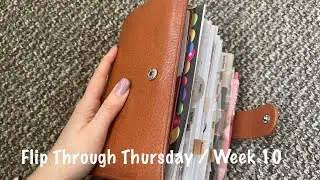 Flip Through Thursday / Week 10 // Pink Planner Girl