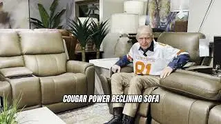 Cougar Cappuccino Power Reclining furniture collection