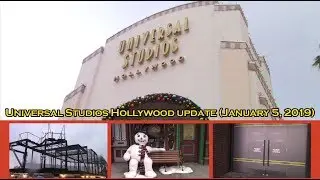 Universal Studios Hollywood update (January 5, 2019)