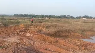 Jcb in my new plot 