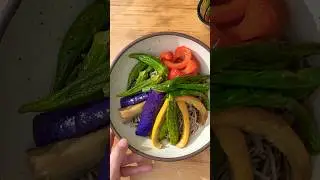 Cold Soba Noodles with Summer Veggies