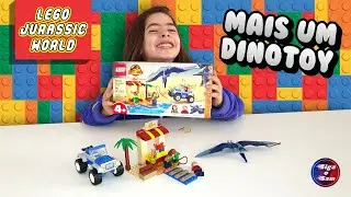 Sam Montou o LEGO 🦖✨️Dinossauro Jurassic World