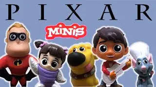 Abrimos los MINIS de PIXAR Serie 2 - HÉROES | Miguel, Boo, Dug, Remy, Mr Increíble @TOYSHOTS