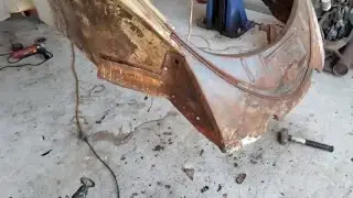 60  ragtop rear apron weld in