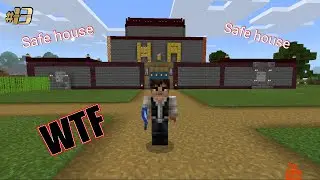 Moving villagers to my safe house minecraft gameplay#13