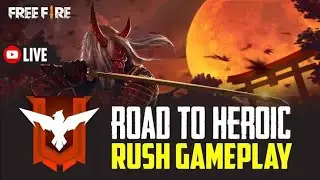 FREE FIRE ROAD TO HEROIC RUSH GAMEPLAY IN COLCKTOWER
