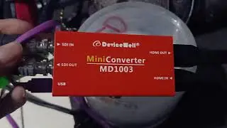Review Mini Converter DeviceWell HDMI-SDI | SDI-HDMI. Satu Converter dual fungsi