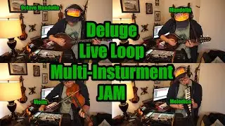 Deluge Live Loop Multi-Insturment Jam