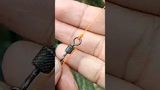 Strongest fishing Knot for swivel #fishing #fishingtechniques #fishingknot #swivel #tips #tricks