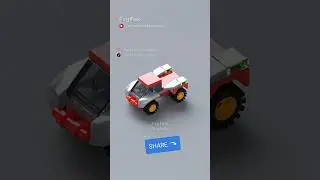 LEGO rally racer car #lego #racecar #racer #racing #racingcar #satisfying