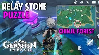Relay stone puzzle chinju forest in inazuma