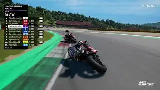 Лучшие моменты гонки в Муджелло 🔥: 3-й этап Global Series | Чемпионат MotoGP eSport 2025