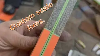 Custom knife scale secrets