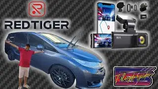 Unboxing and installing new front and rear dash cam into mate's Honda Odyssey RC1