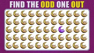 Find The Odd One Out | Emoji Quiz