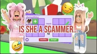 SHE SCAMMED ME 😳😱! || ADOPT ME ~