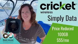 Cricket Wireless Simply Data - Reduces 100GB Data Plan to $55/mo: Comparison to AT&T Prepaid