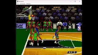 Let's play NBA Hangtime (1996, SNES)