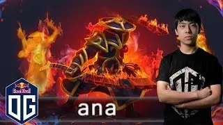 OG.ana Ember Spirit Gameplay - Ranked Match - OG Dota 2.