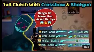 Hydra Danger Crossbow Shotgun 1v4 Clutch       Hydra Highlights