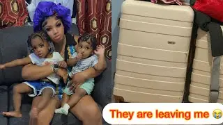 GETTING READY TO SEND MY KIDS AWAY 😭😭