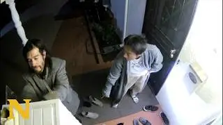 Homeless Man Caught In The Act Stealing Shoes