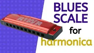 The blues scale for harmonica