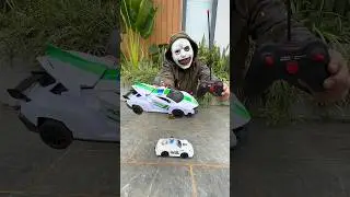 My new toy RC police racing car unboxing & testing