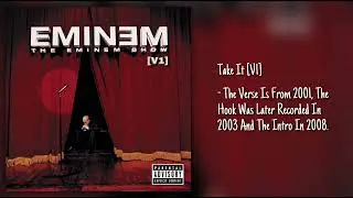 Eminem - Take It [V1]