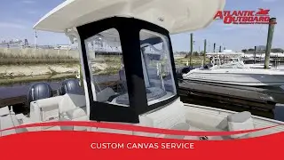 Custom Canvas Service at Atlantic Outboard