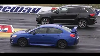 AMERICAN MUSCLE CARS vs IMPORT TUNER CARS DRAG RACING