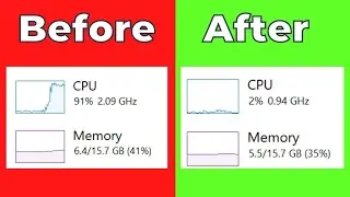 How to Fix 100% CPU Usage Windows 10 | Fix System interrupts 100 CPU | High CPU laptop