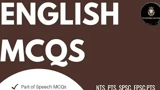 English_Most_Important_MCQs_Part_04_for_NTS,STS, SPSC, FPSC, Any types of MCQs tests