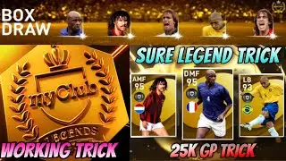 Legends black ball trick in legends worldwide clubs box draw | Pes 2021 mobile