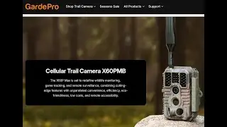 GardePro X60 PMB Cellular Trail Camera Review #gardepro #trailcam #cellular  #review