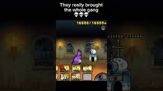 Bro Brought The Whole Gang 💀(Battle cats)