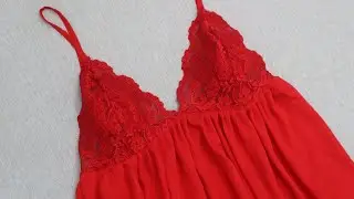 😍 nighty cutting and stitching a to z full video/নিজেই তৈরি করুন ডিজাইনার নাইট ড্রেস