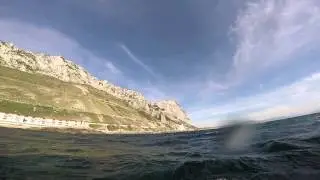 Chill Swim Bag dragging with following wind