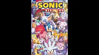 Comparing Archie Sonic 50th Issue To IDW Sonic 50th Issue And CONGRATS TO IDW SONIC FOR 50TH Issue