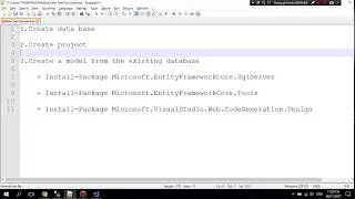 Crud web api core and angular 4 Part 1
