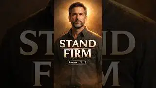 Stand Firm in Faith | Romans 12:12 | Daily Bible Encouragement