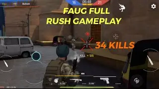 faug every man for himself// faug best rush gameplay// faug free for all gameplay