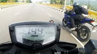 Apache 200 vs Yamaha R15 V3 - Drag Race | Highway Battle