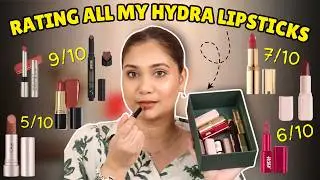 RATING all my HYDRA CREME Lipsticks - Kay Beauty, Nykaa, Swiss Beauty & More
