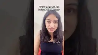One thing must do 1 day before FMGE exam