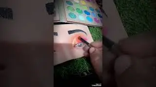 Bride full cut crease eye makeup tutorial youtube short video viral#