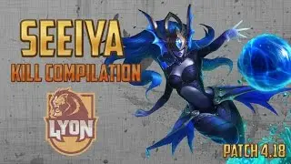 Lyon Gaming Seeiya - Syndra vs Katarina Mid Lane | Kill Compilation