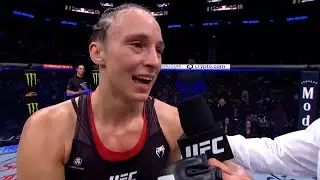 Lucie Pudilova Octagon Interview | UFC 278