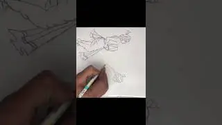 Indian folk dance pencil drawing traditional art step by step✍️